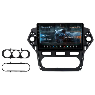 Navigatie Ford Mondeo (2011-2013), Android, P-Octacore 2GB RAM + 32GB ROM, 10.1 Inch - AD-BGP10002+AD-BGRKIT128