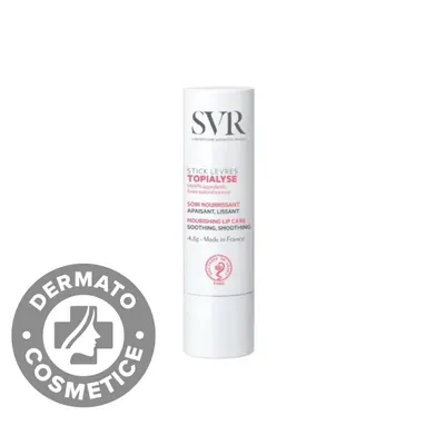 Stick de buze hidratant Topialyse, 4g, SVR