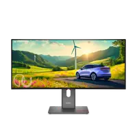 Monitor Consumer Lenovo ThinkVision P34WD-40, 34", 3440 x 1440 pixeli, Black, 2 ani Garantie