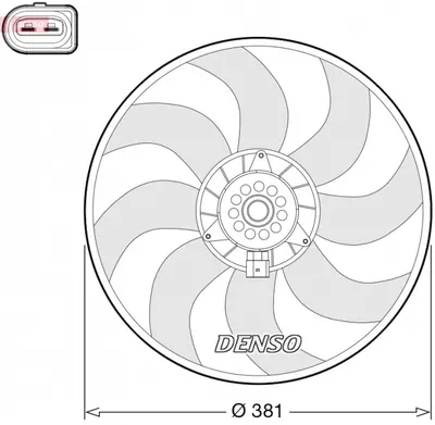 Ventilator radiator Stanga potrivit AUDI A6 ALLROAD C7, A6 C7, A7, Q3, Q5 1.4-3.0D 11.08-10.18