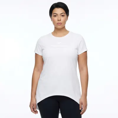 Tricou de gimnastică Europa femei alb
