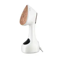 Aparat de calcat vertical cu abur si uscat, Daewoo, 2000W, panou de control cu LED, rezervor apa 300 ml, debit abur 25g/min, Alb