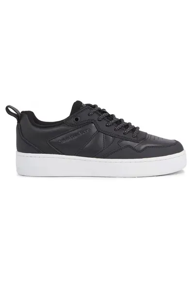 Pantofi sport pentru Femei - basket cupsole laceup hiking wn - YW0YW01050-BEH - Negru - Negru