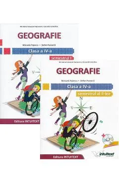 Geografie - Clasa 4 Sem. 1+2 - Manual + CD