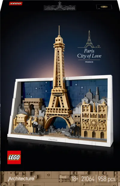 Constructor LEGO Architecture - Paris - orașul iubirii (21064)