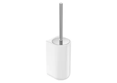 Perie WC Roca Onda A3870ZE000, montare pe perete, ceramic, Alb