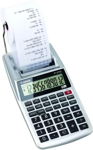 Calculator Canon - P1-DTSC II, cu bandă, 12 cifre