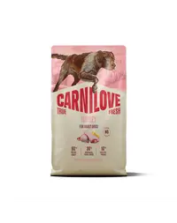 Hrană câini CARNILOVE True Fresh Dog Turkey Adult 4 kg curcan