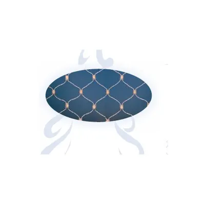 Plasa luminoasa de interior PLI20-TW: 176 de bulbi, 2,2X0,6 m, cablu alb