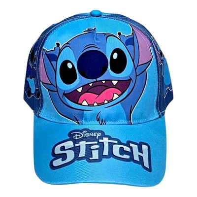Sapca pentru baieti, albastru, Stitch, Disney