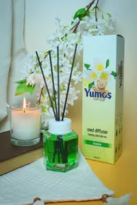Odorizant YUMOS de camera cu betisoare bambus AROMA DE IASOMIE