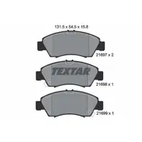 Set placute frana, frana disc TEXTAR 2169701