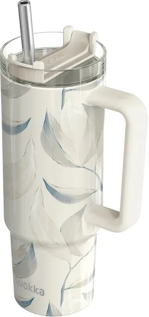 Cană termos Quokka Stream - Cotton, 950 ml