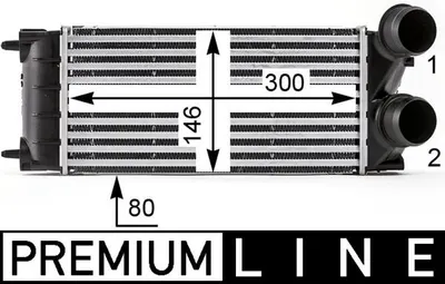 Compresor Intercooler Potrivit Ds Ds 4, Ds 5; Citroen Berlingo, Berlingo Multispace, Berlingo Minivan, C4 Ii, C4 Picasso I, Ds4, Ds5; Peugeot 3008 I, 308, 308 I, 5008, 5008 I, Partner 1.2 1.6d 09.07