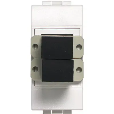 Conector fibra optica SC LiVinglight - Alb - 1 modul