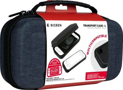 Husă Nacon - Transport Case - L, Grey (Nintendo Switch/Lite/OLED)