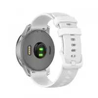 Curea Techsuit W006 pentru Huawei Watch / Garmin Watch Series, Alba