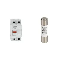 Pachet de Protectie Esentiala pentru Circuite Monofazate cu Neutru: Soclu Siguranta Fuzibila 14x51 1P+N 63A + Siguranta Fuzibila 14x51 40A