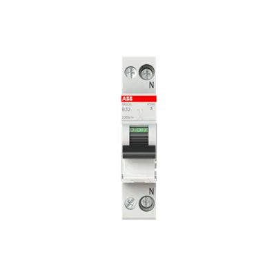 Întrerupator automat 32A 1P+N_B 4.5KA SN201-L, Abb