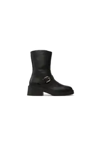 Ghete dama 304508165 - Piele naturala - Negru - Negru