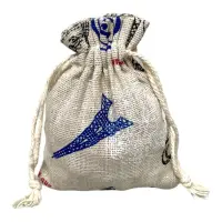 Săculeți textil dreptunghiulari model Paris - alb (set 50 buc) 9x12cm - Default Title