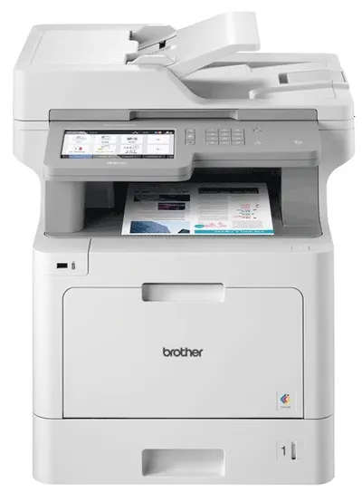 Dispozitiv multifuncțional Brother - MFC-L9570CDW, laser, alb
