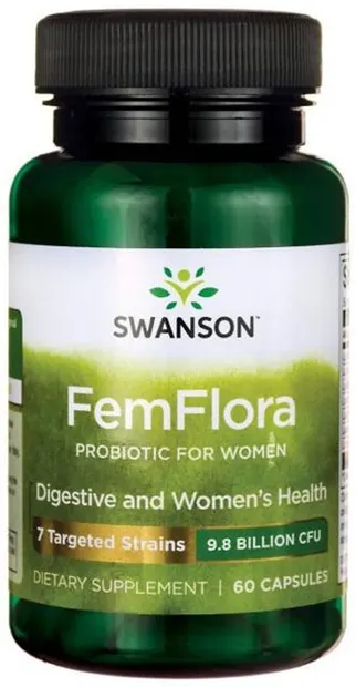 FemFlora, 60 capsule, Swanson