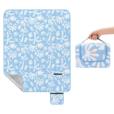 Pătură picnic turistică impermeabilă Spokey Breeze XL 210 cm