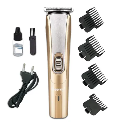 Masina de tuns cu acumulator Geemy GM 6637 Accesorii incluse Lame din titan