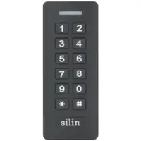 Cititor de proximitate EM/HID/Mifare Silin SK2-RX cu tastatura iluminata, IP66