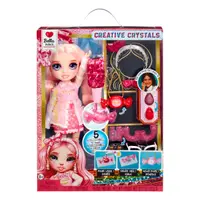 Papusa Rainbow High, Creative Crystals, Bella Parker, 121367EUC