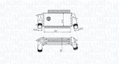 Intercooler Potrivit Ford B-Max, C-Max Ii, Ecosport, Fiesta Vi, Grand C-Max, Tourneo Connect V408 Nadwozie Wielko, Transit Connect V408 Minivan 1.0 09.12