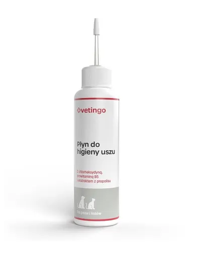VETINGO Solutie curatare urechi caini si pisici 100 ml