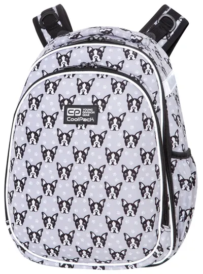 Ghiozdan școlar Cool Pack Turtle - French Bulldogs