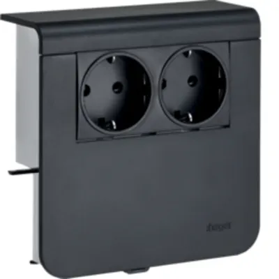 Priză Schuko Sl20080, Ral9011