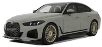 Model de colecție GT Spirit Modern: Automobile - BMW Alpina B4 GT, Fashion Grey, 2024