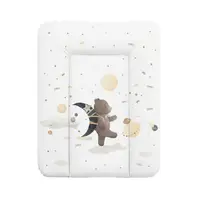 Saltea de infasat, Ceba Baby, Moale, 70 x 50 cm, Suprafata impermeabila, Pentru comode de infasat, Fara ftalati, 0 luni+, Galactic Travel