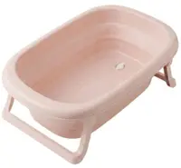 Cadă pliabilă pentru bebeluși Tega Baby - 81 x 50 x 23 cm, roz