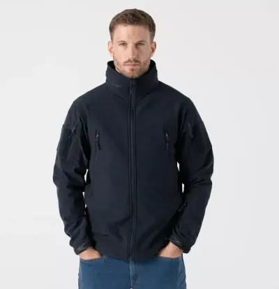 Jacheta tactica GUNFIGHTER Shark Skin Helikon-Tex® - NAVY BLUE / S