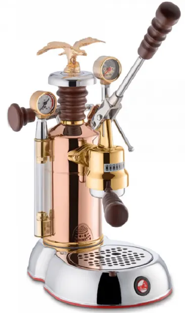 Aparat de cafea La Pavoni LPLESE01EU, 0,7-0,8 Bar, 1,6 l, maro