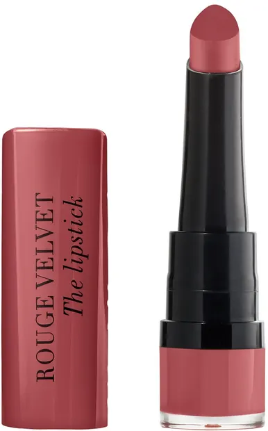 Bourjois Ruj stick de lungă durată Rouge Velvet, 045 Mauv’Ringue, 2.4 g