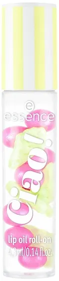 Essence Ciao! Balsam de buze, roll-on, 01 Ciao Cutie, 4.3 ml