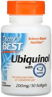 Ubiquinol, 200 mg, 30 capsule moi, Doctor's Best