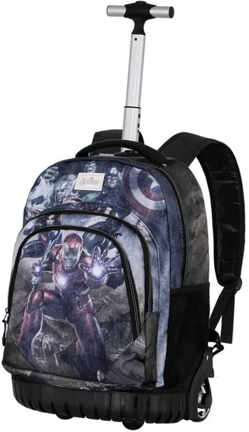 Ghiozdan pe roți Karactermania Avengers - Troup