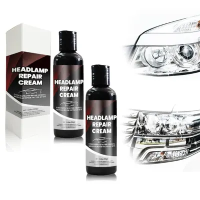 Set 2 x Solutie crema pentru polish faruri