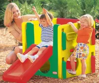 Tobogan pentru copii 2 în 1 Little Tikes - Cățărătoare cu tobogan