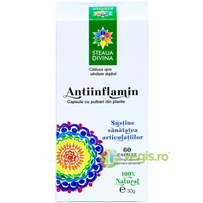 Antiinflamin pentru Sanatatea Articulatiilor 60cps