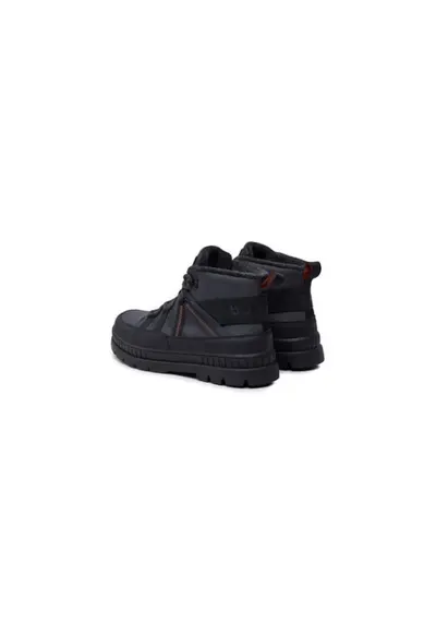 Ghete barbati 304523847 - Piele ecologica - Negru - Negru