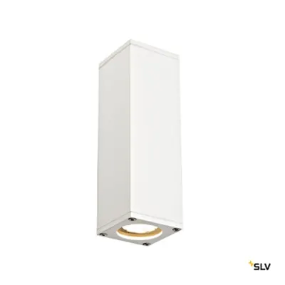 THEO UP-DOWN OUT lampă de perete, pătrată, alb, max. 2x35W