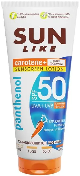 Sun Like Panthenol Loțiune de protecție solară, SPF50, 150 ml